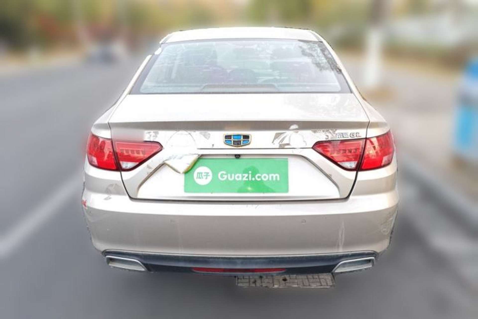 Used Geely Auto Emgrand GL 2017 1.8L Manual Elite Model Rear