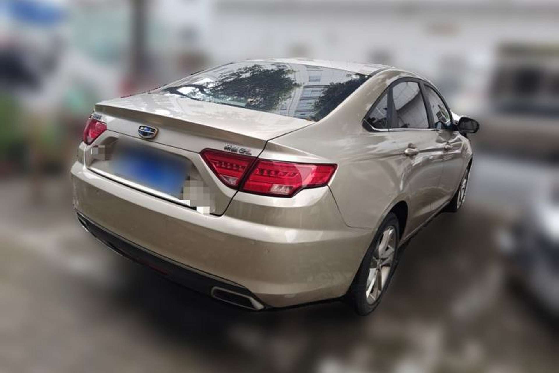 Used Geely Auto Emgrand GL 2017 1.3T DCT Luxury Model Rear Right 45 Deg