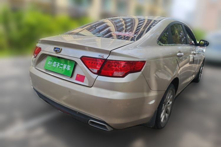 Used Geely Auto Emgrand GL 2017 1.8L Manual Elite Model Rear Right 45 Deg