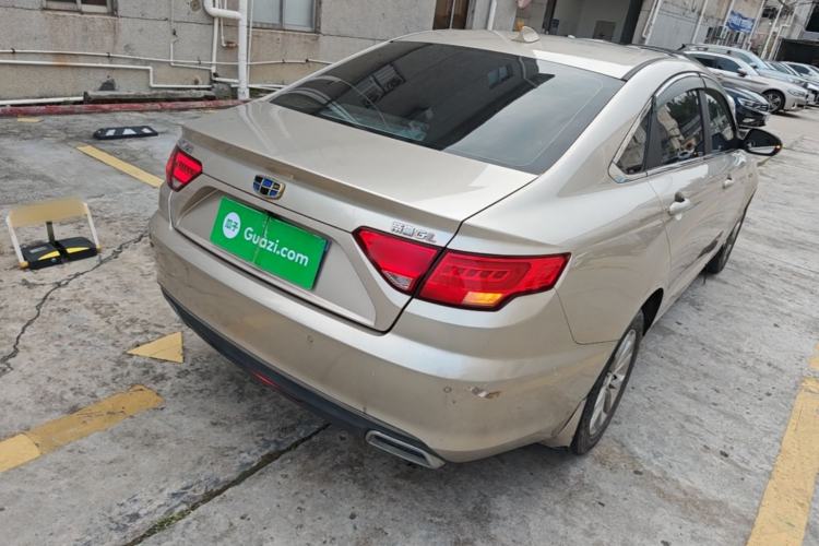 Used Geely Auto Emgrand GL 2017 1.3T Manual Elite Model Rear Right 45 Deg