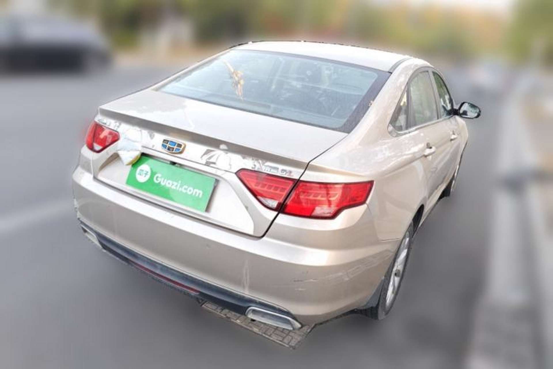 Used Geely Auto Emgrand GL 2017 1.8L Manual Elite Model Rear Right 45 Deg