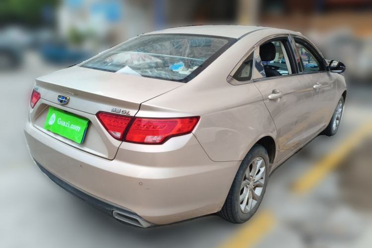 Used Geely Auto Emgrand GL 2017 1.8L Manual Elite Model Rear Right 45 Deg