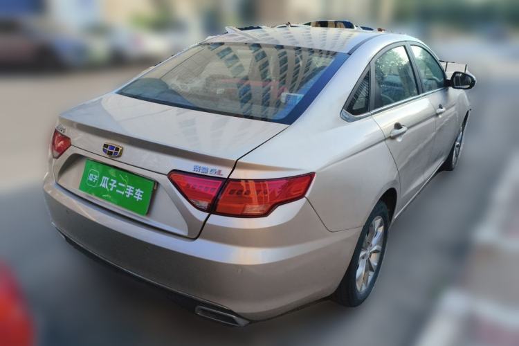 Used Geely Auto Emgrand GL 2017 1.8L Manual Elite Model Rear Right 45 Deg