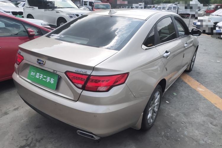 Used Geely Auto Emgrand GL 2017 1.8L DCT Elite Model Rear Right 45 Deg