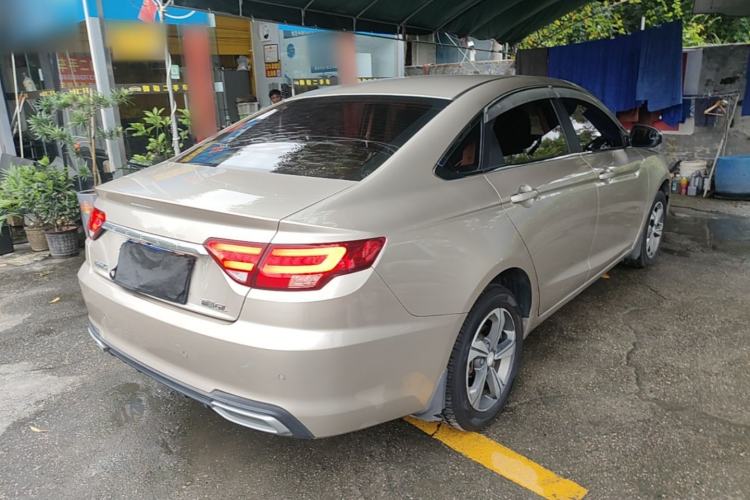 Used Geely Auto Emgrand GL 2017 1.8L DCT Elite Model Rear Right 45 Deg