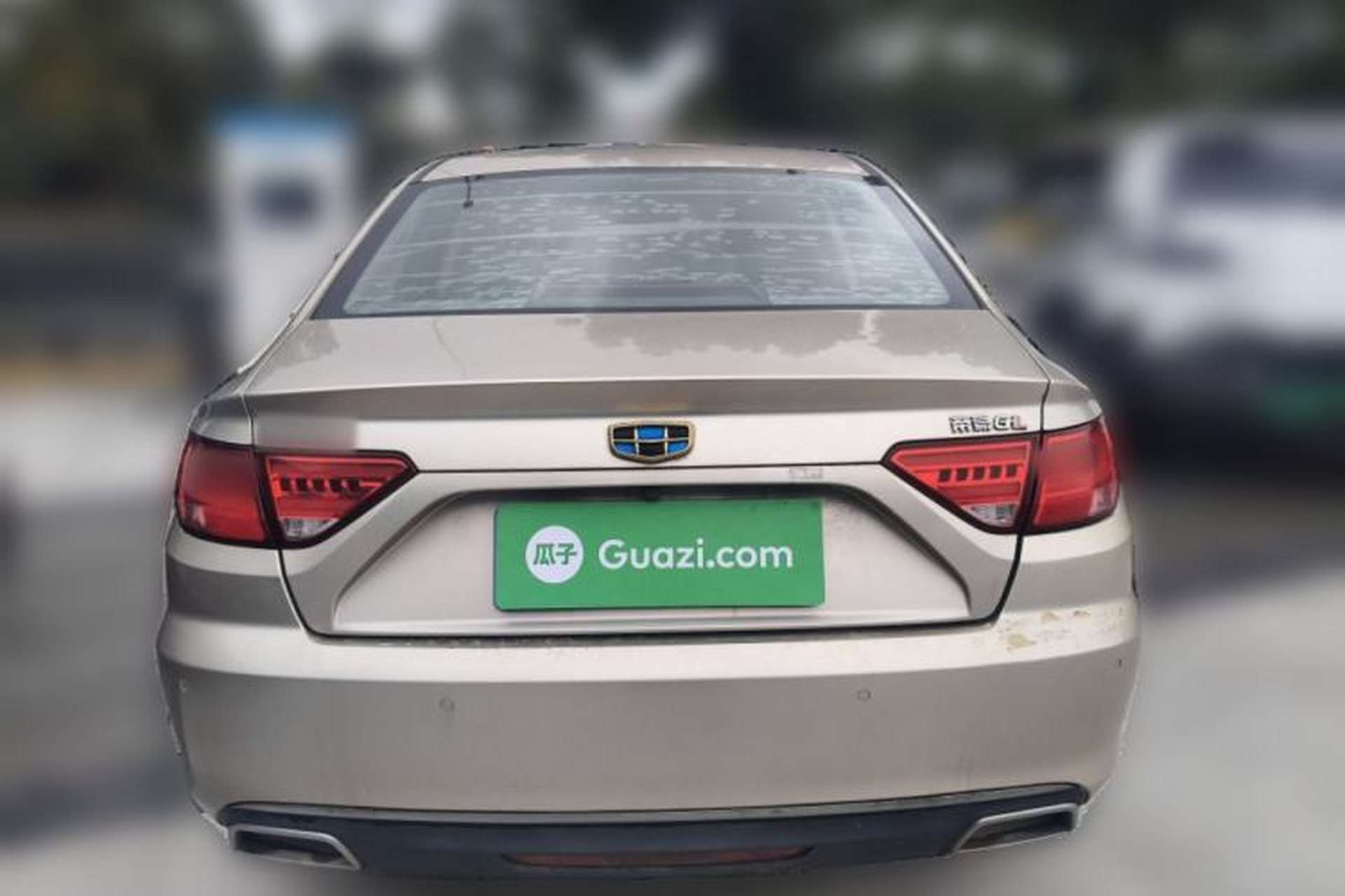 Used Geely Auto Emgrand GL 2017 1.3T Manual Elite Model Rear