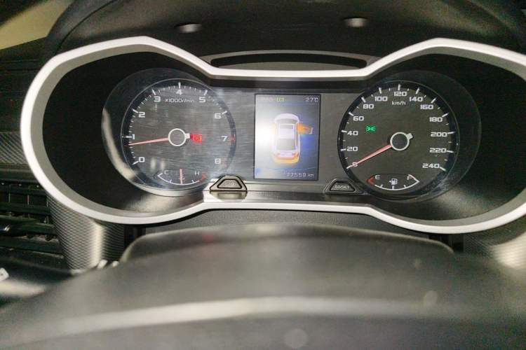 Used Geely Auto Emgrand GL 2018 1.4T DCT Prestige Smart Connectivity Version Odometer Close Up