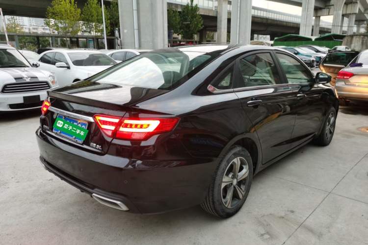 Used Geely Auto Emgrand GL 2018 1.8L DCT Elite Smart Connectivity Version Rear Right 45 Deg