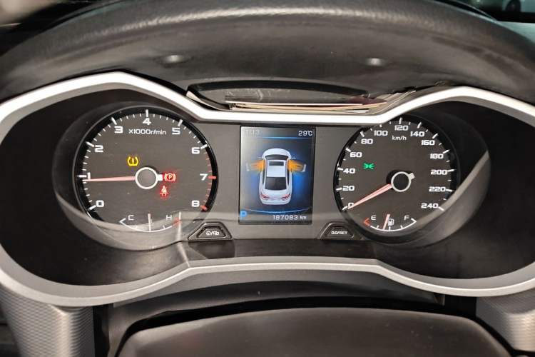 Used Geely Auto Emgrand GL 2018 1.4T DCT Prestige Smart Connectivity Version Instrument Cluster