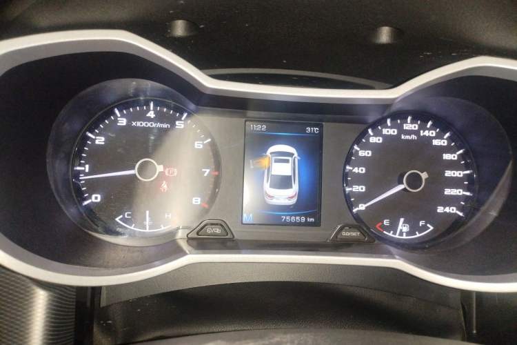 Used Geely Auto Emgrand GL 2018 1.4T Manual Elite Smart Connectivity Version Instrument Cluster