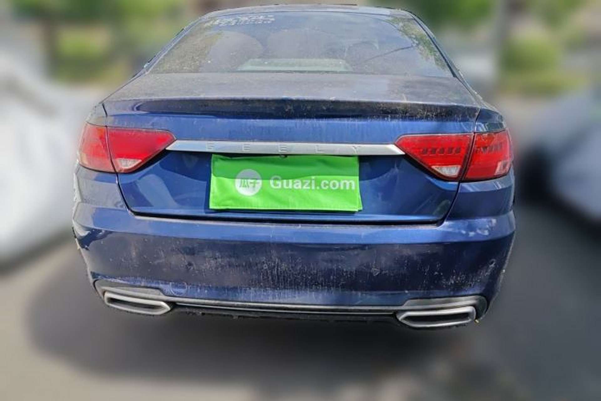 Used Geely Auto Emgrand GL 2018 1.4T DCT Elite Smart Connectivity Version Rear
