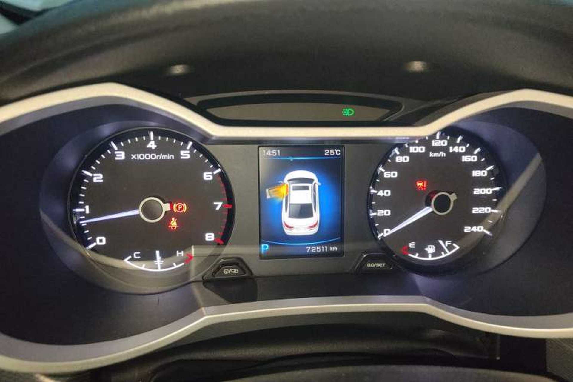 Used Geely Auto Emgrand GL 2018 1.4T DCT Prestige Smart Connectivity Version Instrument Cluster