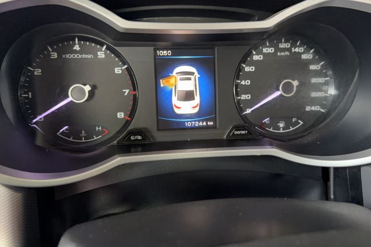 Used Geely Auto Emgrand GL 2018 1.4T DCT Elite Smart Connectivity Version Odometer Close Up