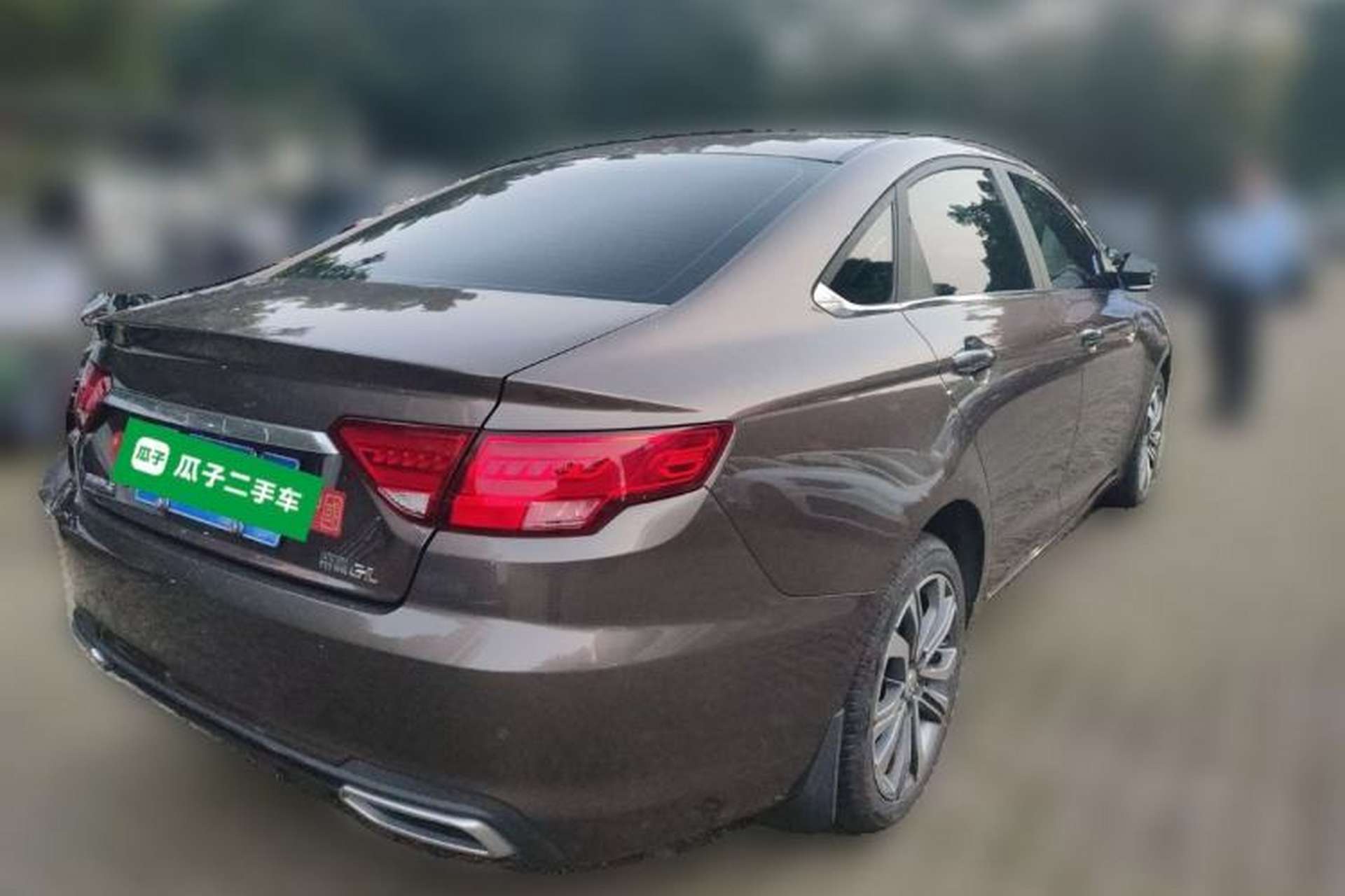 Used Geely Auto Emgrand GL 2018 1.4T DCT Prestige Smart Connectivity Version Rear Right 45 Deg