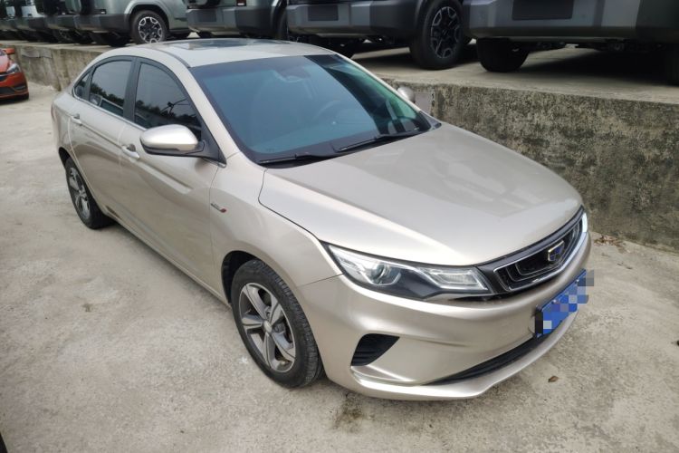 Used Geely Auto Emgrand GL 2018 1.4T DCT Elite Smart Connectivity Version Front Right 45 Deg