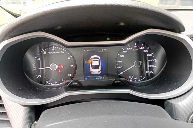 Used Geely Auto Emgrand GL 2018 1.8L Manual Elite Smart Connectivity Version Instrument Cluster