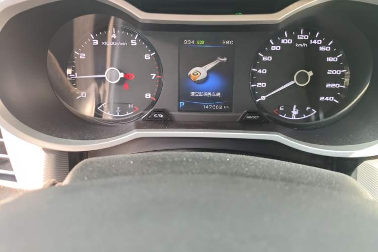 Used Geely Auto Emgrand GL 2018 1.4T DCT Prestige Smart Connectivity Version Odometer Close Up