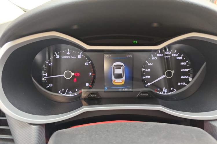 Used Geely Auto Emgrand GL 2018 1.8L DCT Elite Smart Connectivity Version Odometer Close Up