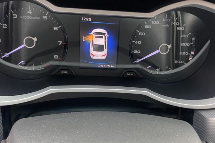 Used Geely Auto Emgrand GL 2018 1.4T DCT Elite Smart Connectivity Version Odometer Close Up