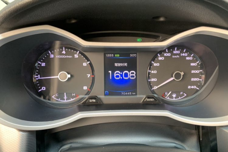 Used Geely Auto Emgrand GL 2018 1.4T DCT Elite Smart Connectivity Version Odometer Close Up