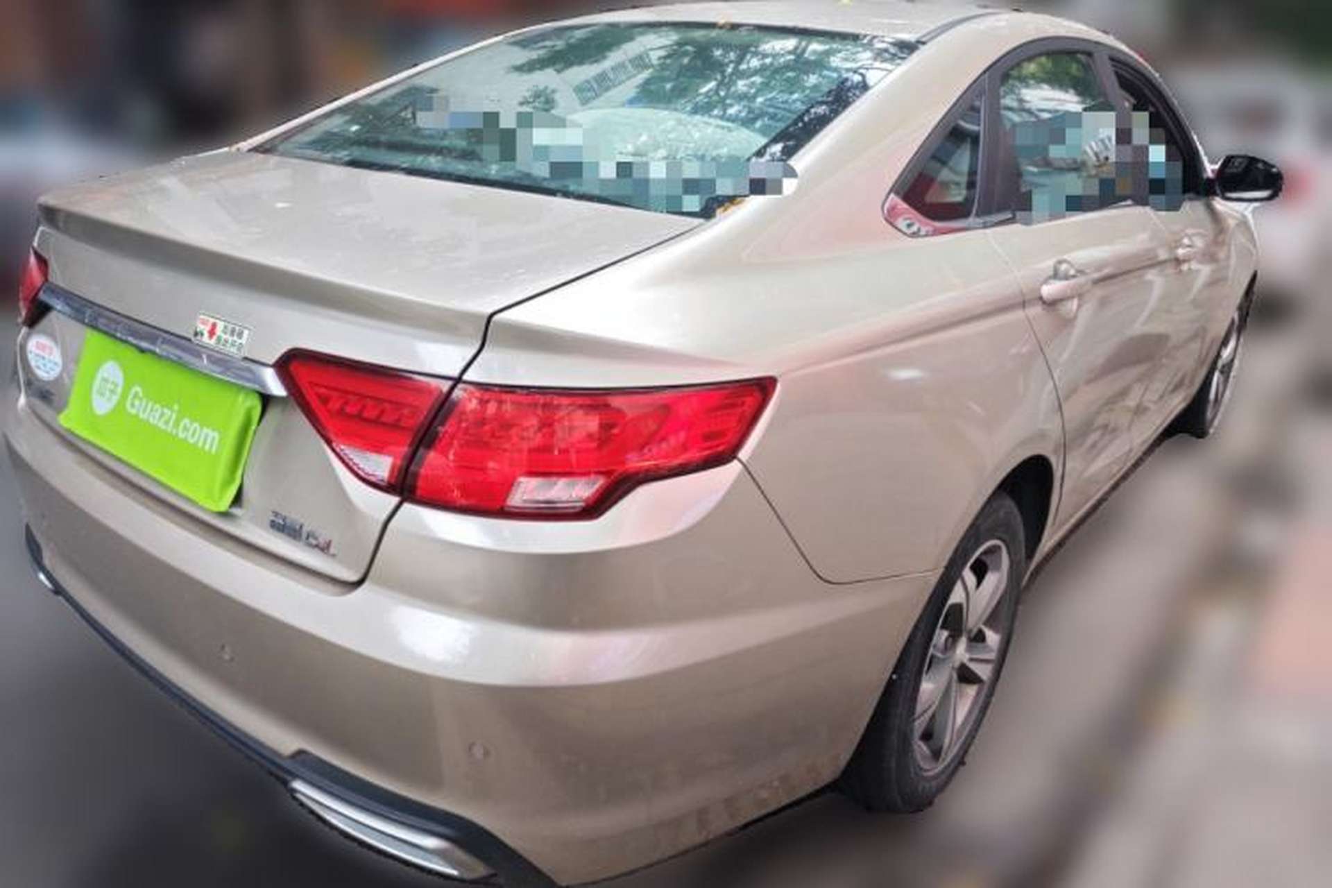 Used Geely Auto Emgrand GL 2018 1.8L DCT Elite Smart Connectivity Version Rear Right 45 Deg