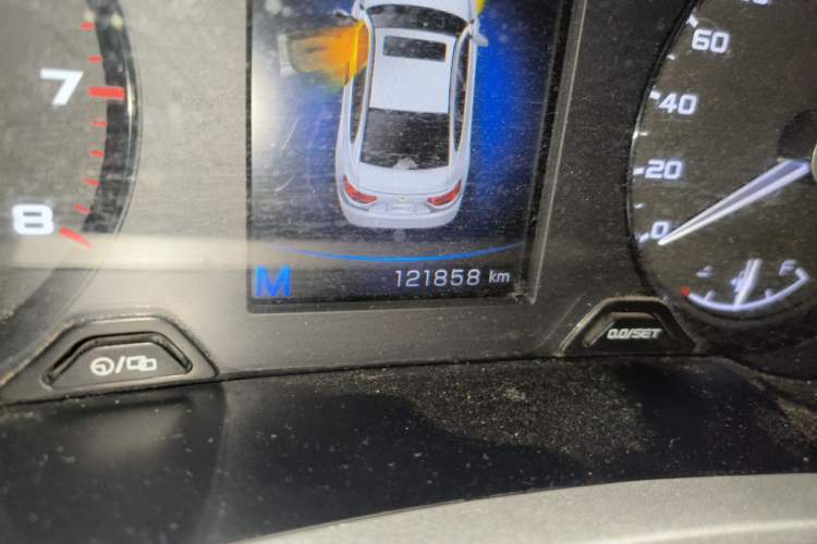 Used Geely Auto Emgrand GL 2018 1.4T Manual Elite Smart Connectivity Version Odometer Close Up