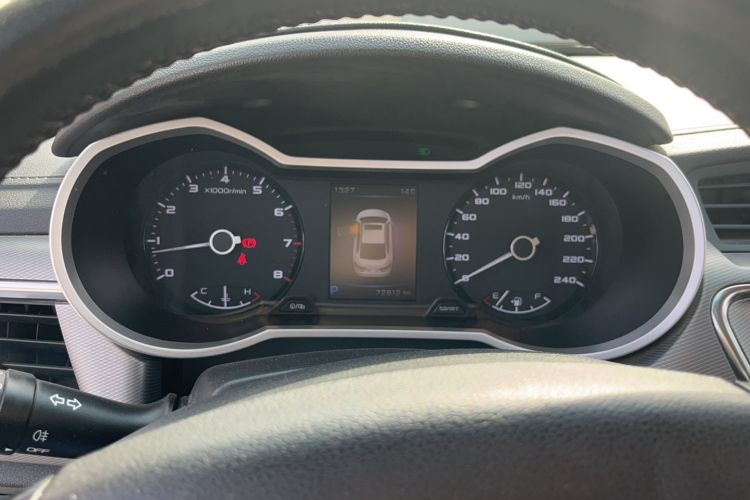 Used Geely Auto Emgrand GL 2018 1.4T DCT Elite Smart Connectivity Version Odometer Close Up