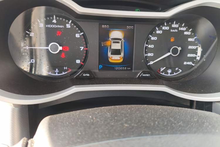 Used Geely Auto Emgrand GL 2018 1.8L DCT Elite Smart Connectivity Version Odometer Close Up