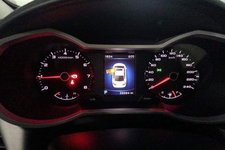 Used Geely Auto Emgrand GL 2018 1.4T DCT Elite Smart Connectivity Version Instrument Cluster