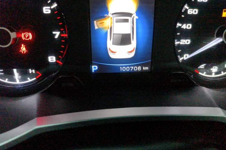 Used Geely Auto Emgrand GL 2018 1.8L DCT Elite Smart Connectivity Version Odometer Close Up