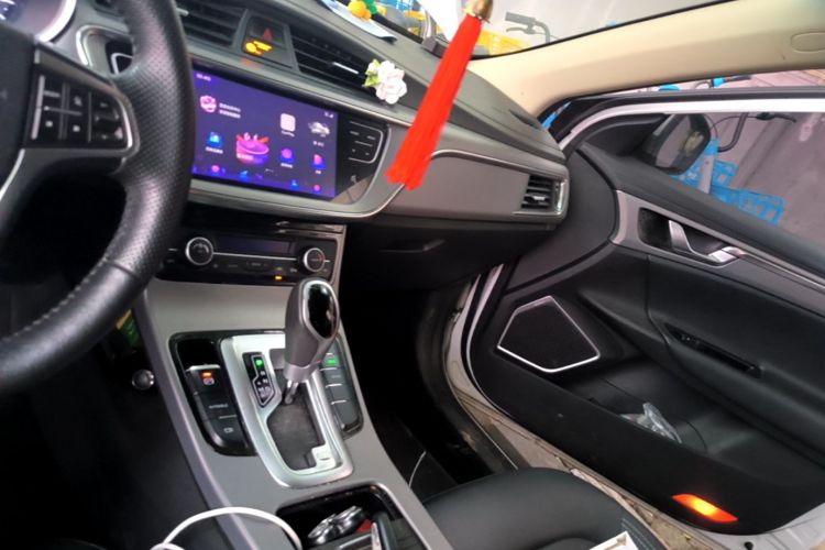 Used Geely Auto Emgrand GL 2018 1.4T DCT Elite Smart Connectivity Version Audio And AC Panel