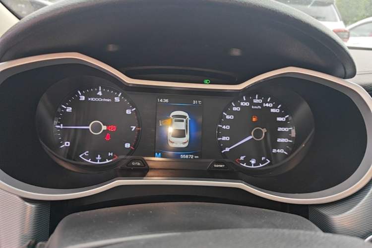 Used Geely Auto Emgrand GL 2018 1.4T Manual Elite Smart Connectivity Version Instrument Cluster