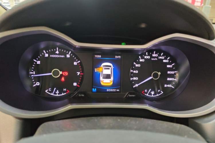 Used Geely Auto Emgrand GL 2018 1.8L Manual Elite Smart Connectivity Version Instrument Cluster