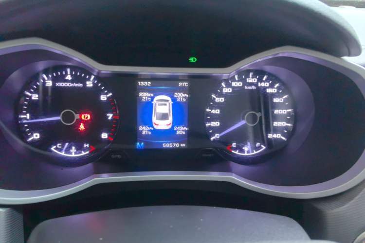 Used Geely Auto Emgrand GL 2018 1.8L Manual Elite Smart Connectivity Version Instrument Cluster