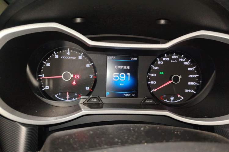 Used Geely Auto Emgrand GL 2018 1.8L DCT Elite Smart Connectivity Version Instrument Cluster