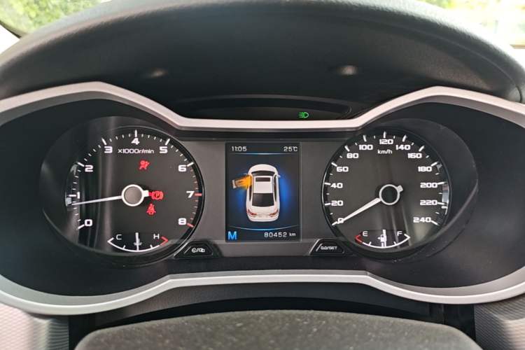 Used Geely Auto Emgrand GL 2018 1.8L Manual Elite Smart Connectivity Version Instrument Cluster