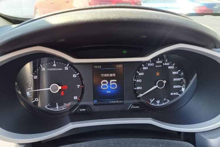 Used Geely Auto Emgrand GL 2018 1.4T DCT Elite Smart Connectivity Version Instrument Cluster