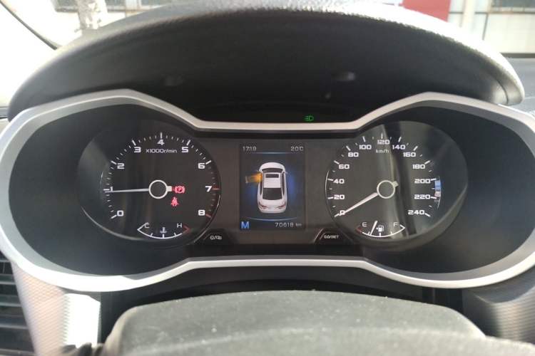 Used Geely Auto Emgrand GL 2018 1.4T Manual Elite Smart Connectivity Version Instrument Cluster