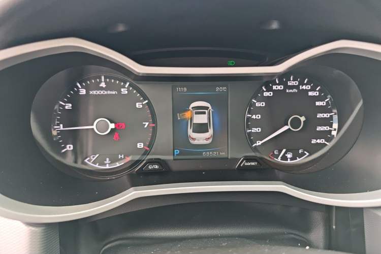 Used Geely Auto Emgrand GL 2018 1.4T DCT Prestige Smart Connectivity Version Instrument Cluster