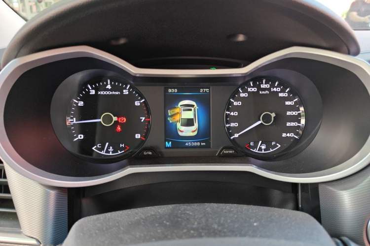 Used Geely Auto Emgrand GL 2018 1.8L Manual Elite Smart Connectivity Version Instrument Cluster
