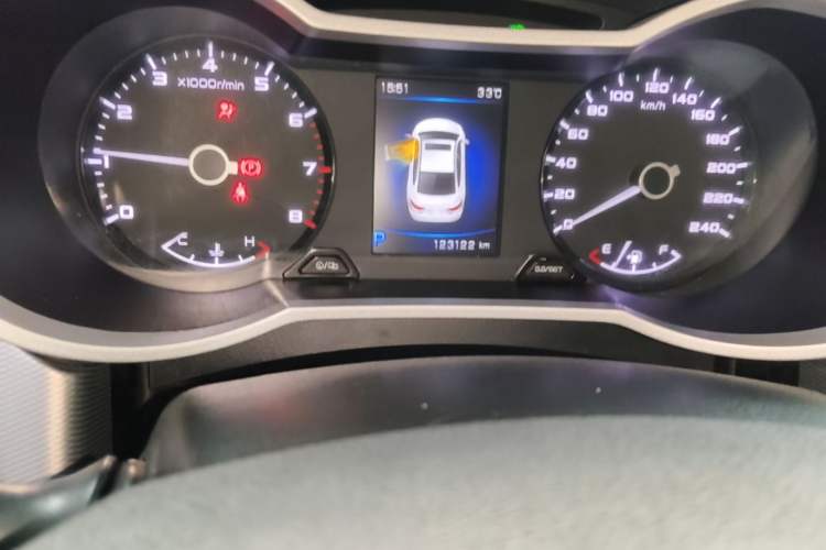 Used Geely Auto Emgrand GL 2018 1.8L DCT Elite Smart Connectivity Version Odometer Close Up