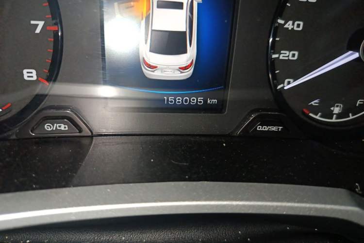 Used Geely Auto Emgrand GL 2018 1.8L DCT Elite Smart Connectivity Version Odometer Close Up