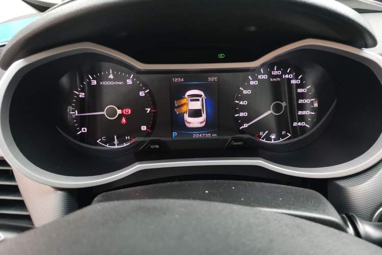 Used Geely Auto Emgrand GL 2018 1.4T DCT Elite Smart Connectivity Version Odometer Close Up