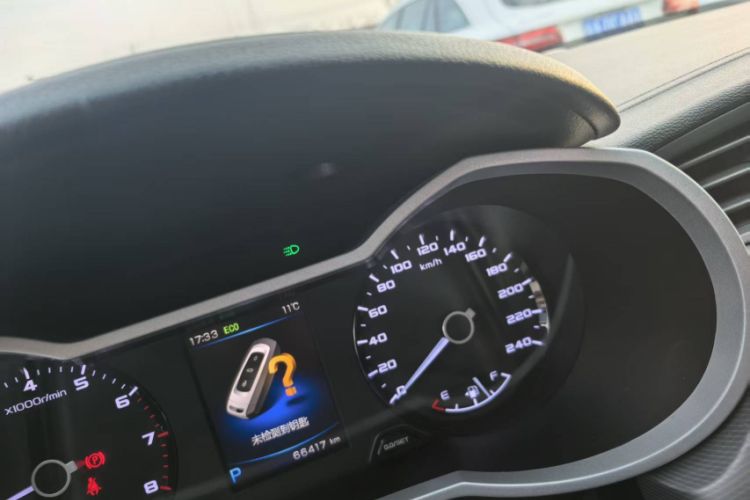Used Geely Auto Emgrand GL 2018 1.4T DCT Elite Smart Connectivity Version Odometer Close Up