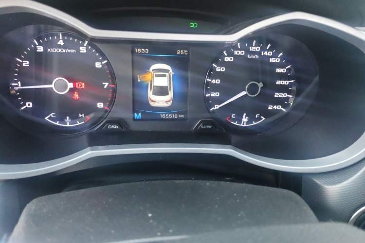 Used Geely Auto Emgrand GL 2018 1.8L Manual Elite Smart Connectivity Version Odometer Close Up