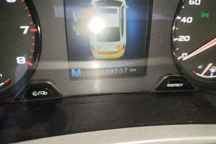 Used Geely Auto Emgrand GL 2018 1.4T Manual Elite Smart Connectivity Version Odometer Close Up