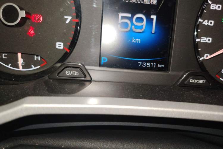 Used Geely Auto Emgrand GL 2018 1.8L DCT Elite Smart Connectivity Version Odometer Close Up