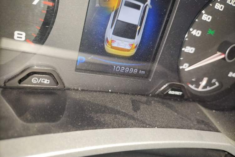 Used Geely Auto Emgrand GL 2018 1.8L DCT Elite Smart Connectivity Version Odometer Close Up