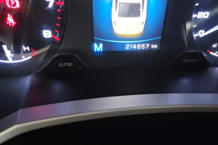 Used Geely Auto Emgrand GL 2018 1.8L Manual Entry-Level Model Odometer Close Up