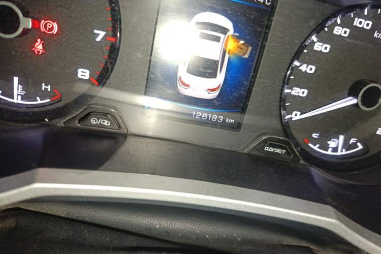 Used Geely Auto Emgrand GL 2018 1.4T DCT Prestige Smart Connectivity Version Odometer Close Up